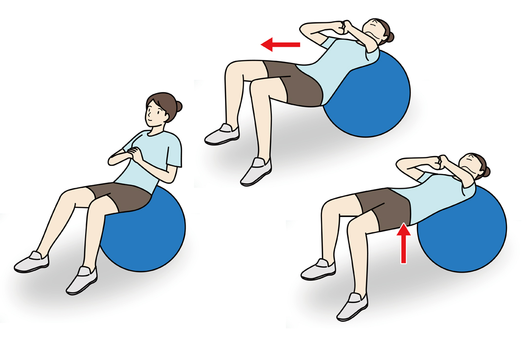 バランスボールで腰痛ケア 効果的な体幹トレーニング6選 Tential テンシャル 公式オンラインストア