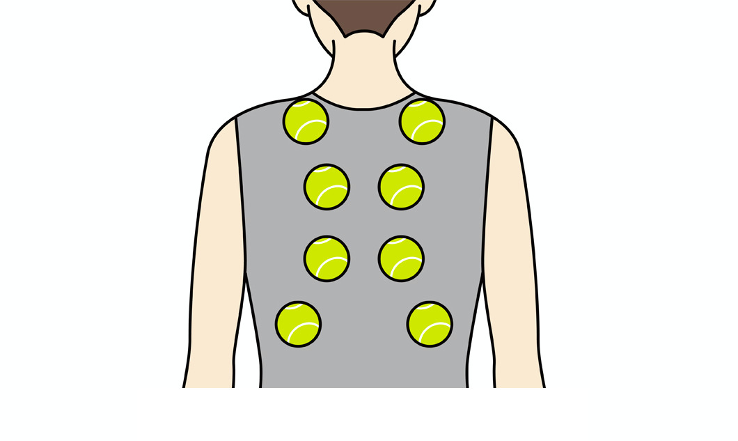 肩こり解消にはテニスボールが効果的 肩甲骨マッサージの方法を紹介 Tential テンシャル 公式オンラインストア